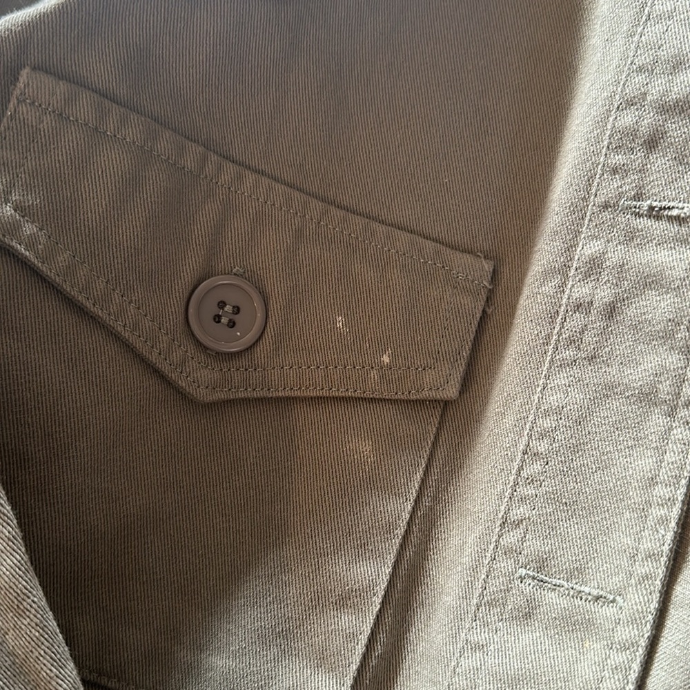 Star patch green jacket - Picture 3 of 3